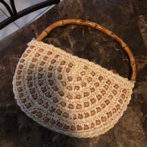 Marcus brother wicker bag